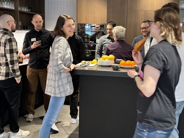 Networking spielt an unseren Anwendergruppe Events eine wichtige Rolle.xt