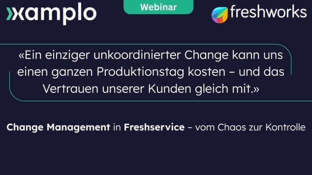 Webinar Change Management in Freshservice