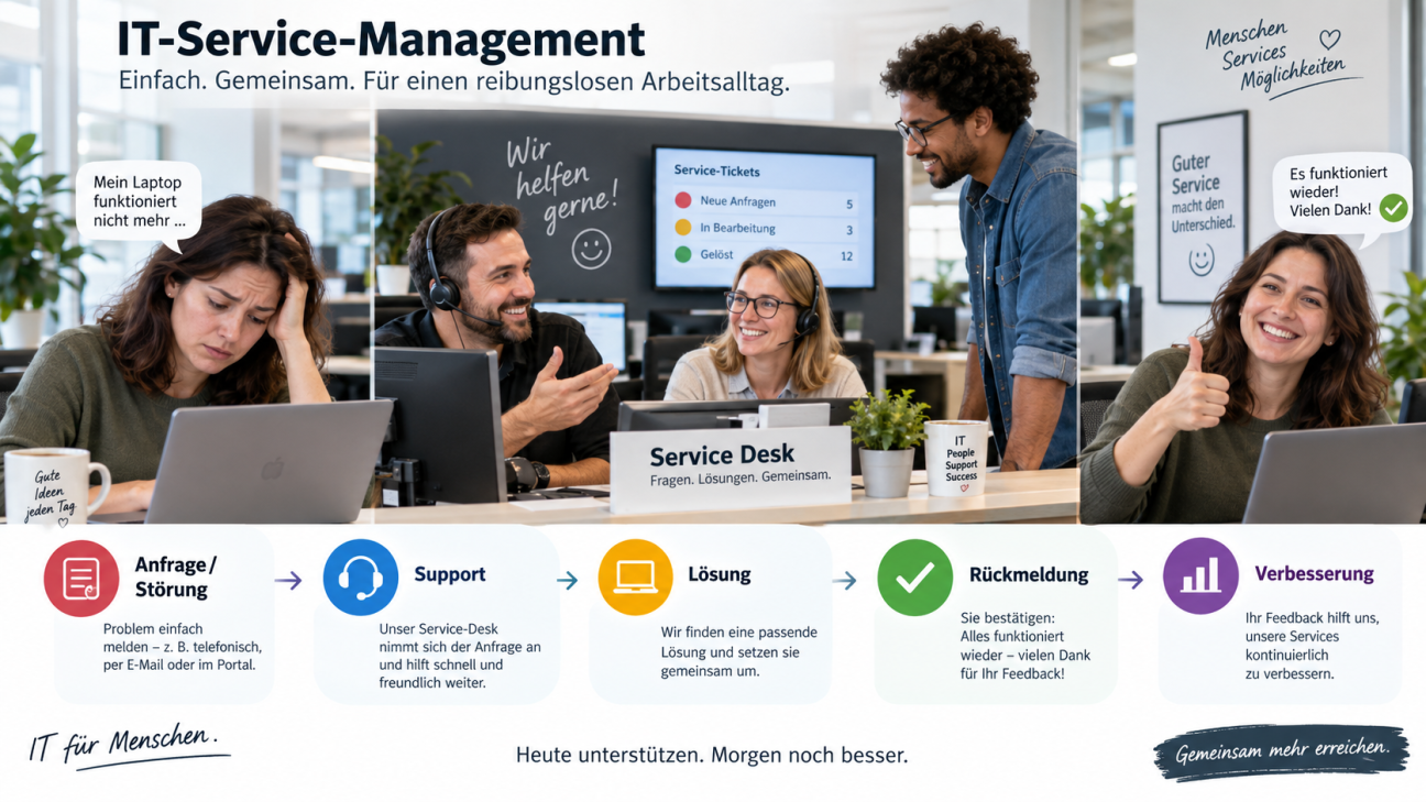 KI Bild - ITSM einfach erklärt