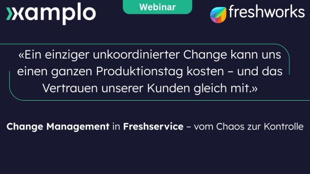 Webinar Change Management in Freshservice