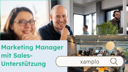 Marketing Manager mit Vertriebsunterstützung