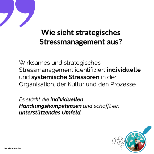 Individuelle und systemische Stressoren identifizieren