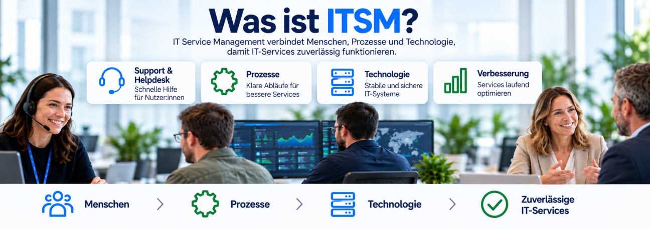 IT-Service Management (ITSM) erklärt