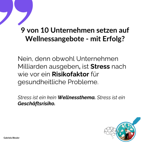 9 von 10 Firmen setzen auf Wellnessangeobte